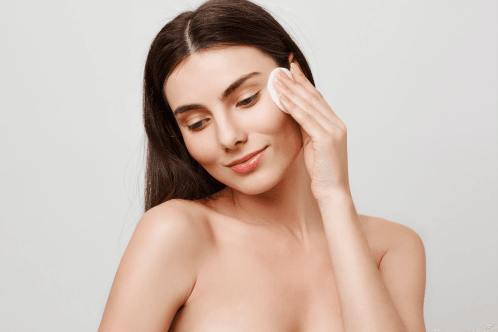 tônico facial na rotina de skincare