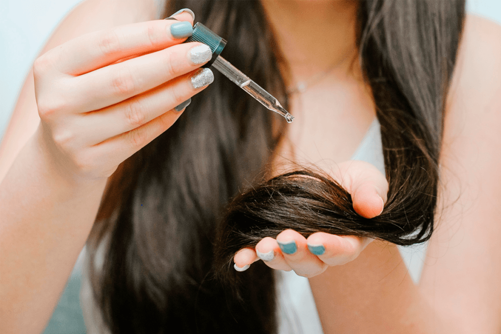 Oleo de jojoba para cabelo