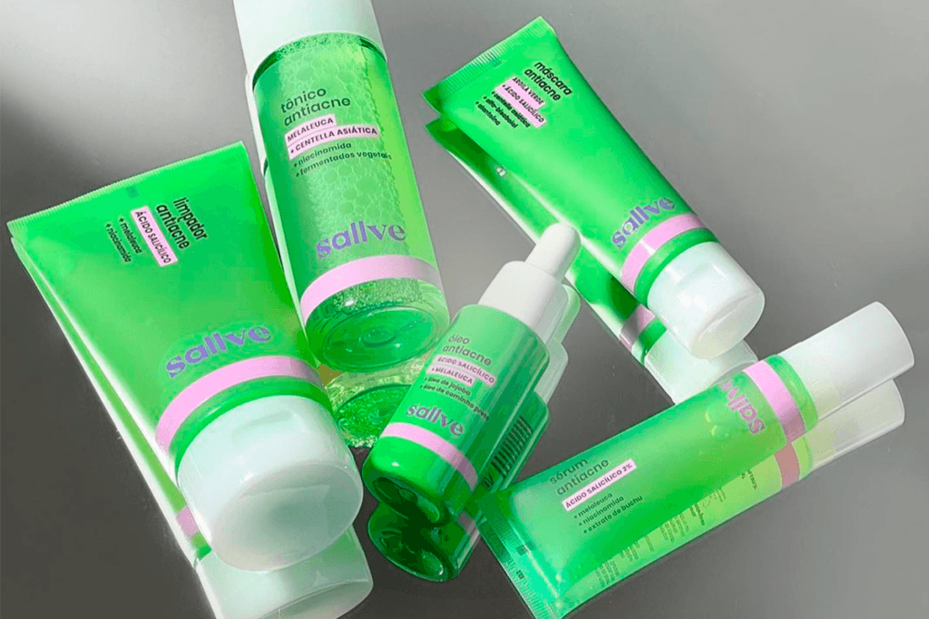Linha Antiacne da Sallve