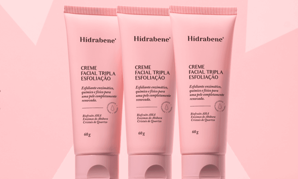 Creme Facial Tripla Esfoliação Hidrabene