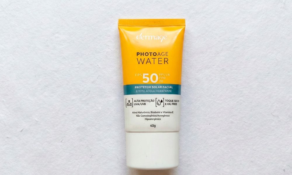 Resenha Protetor Solar Dermage Photoage Water FPS50
