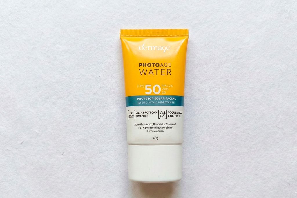 Resenha Protetor Solar Dermage Photoage Water FPS50