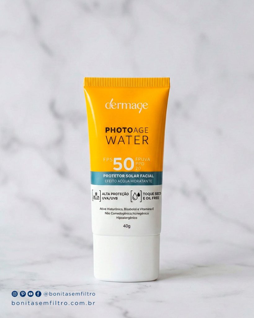 Resenha Protetor Solar Dermage Photoage Water FPS50
