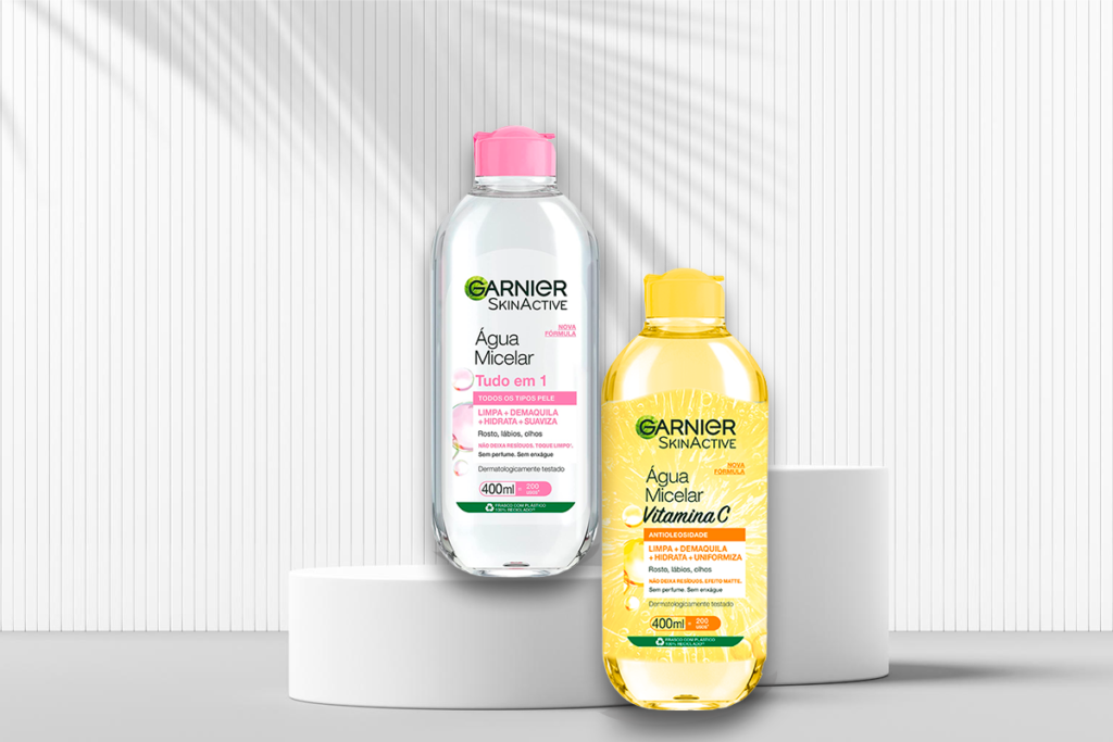 água micelar garnier