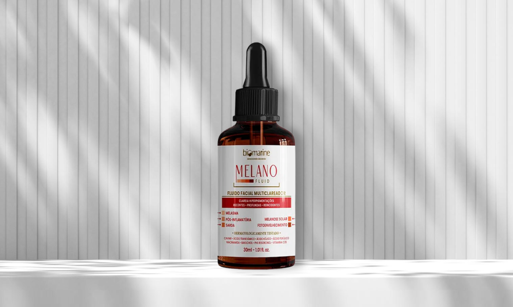 Melano Fluid: Fluido MultiClareador para Melasma Biomarine