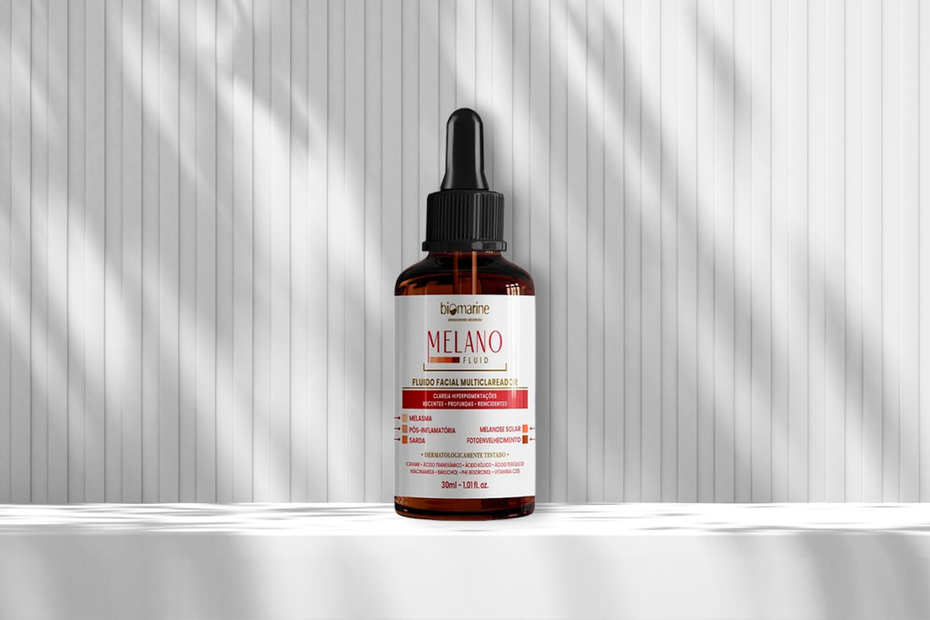 Melano Fluid: Fluido MultiClareador para Melasma Biomarine