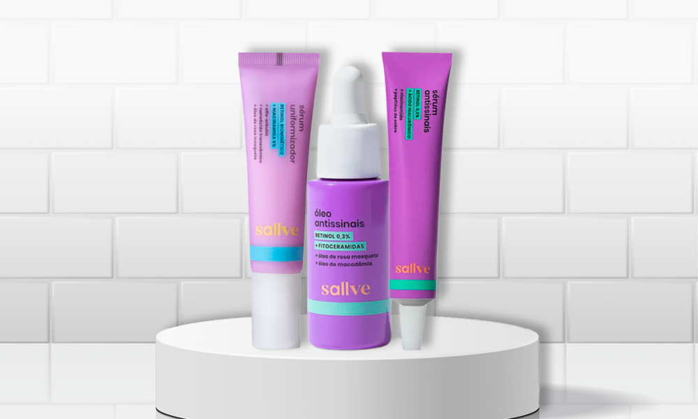 Retinol Sallve conheça algumas opções da marca