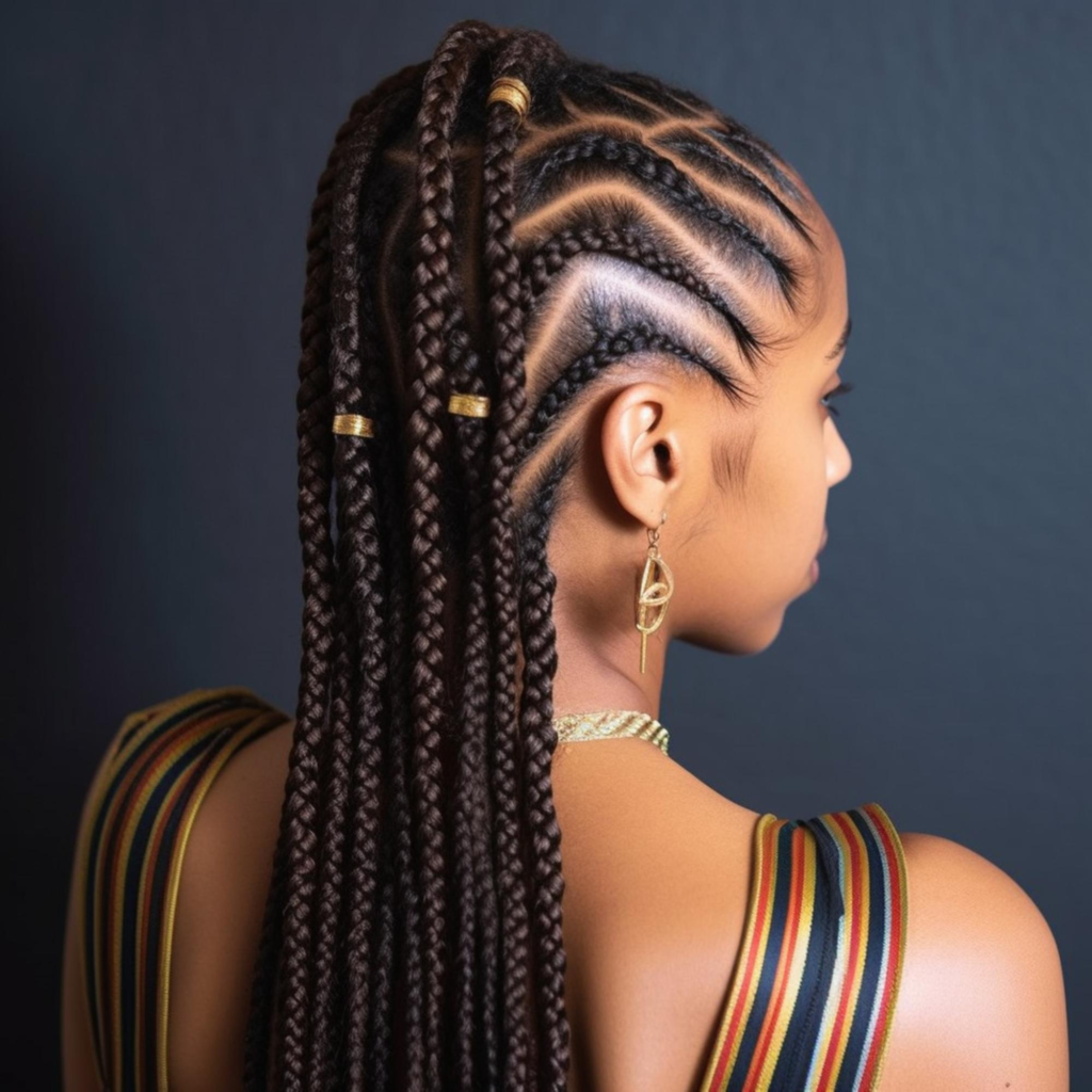 Penteados para cabelos cacheados com baby hair