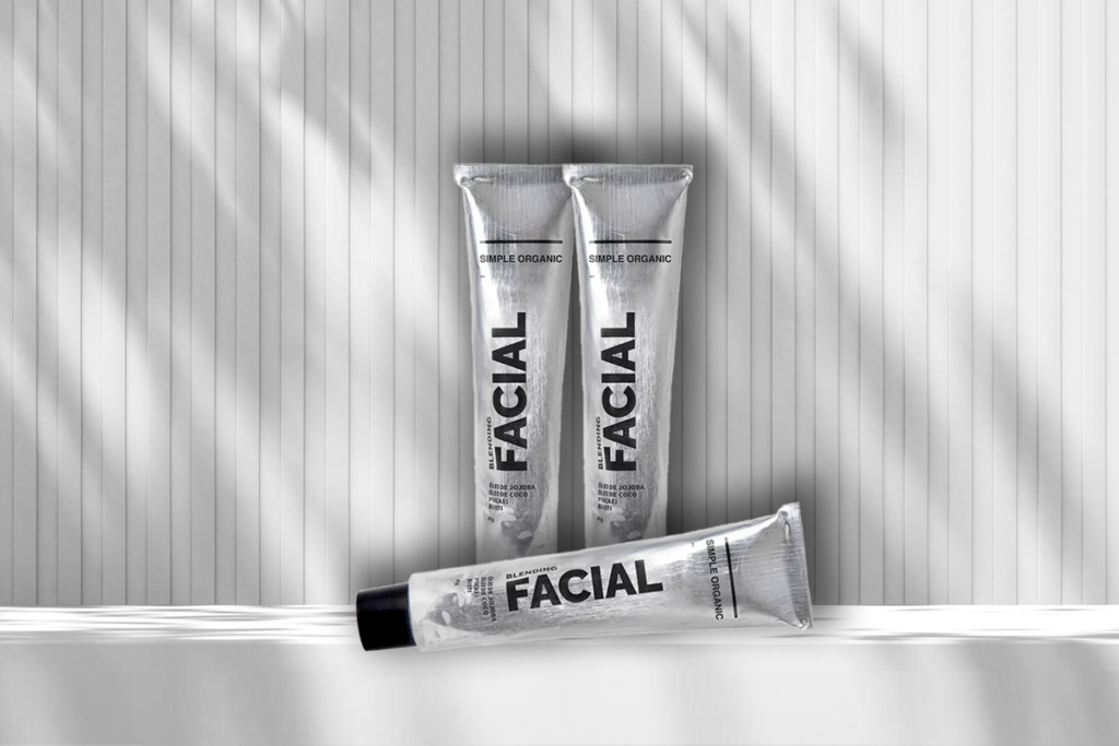 Blending Facial Simple Organic: Hidratação Profunda