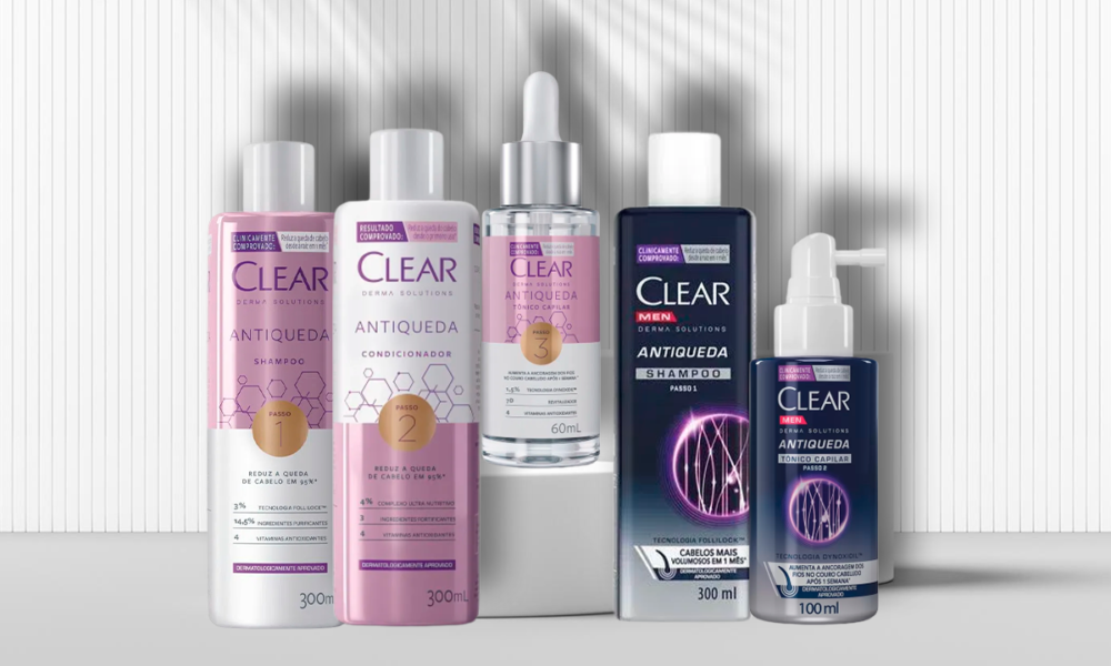 Clear Derma Solutions Antiqueda: conheça a linha completa