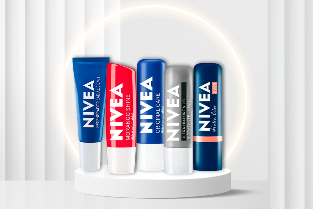 Hidratante Labial Nivea: conheça todas as opções da marca