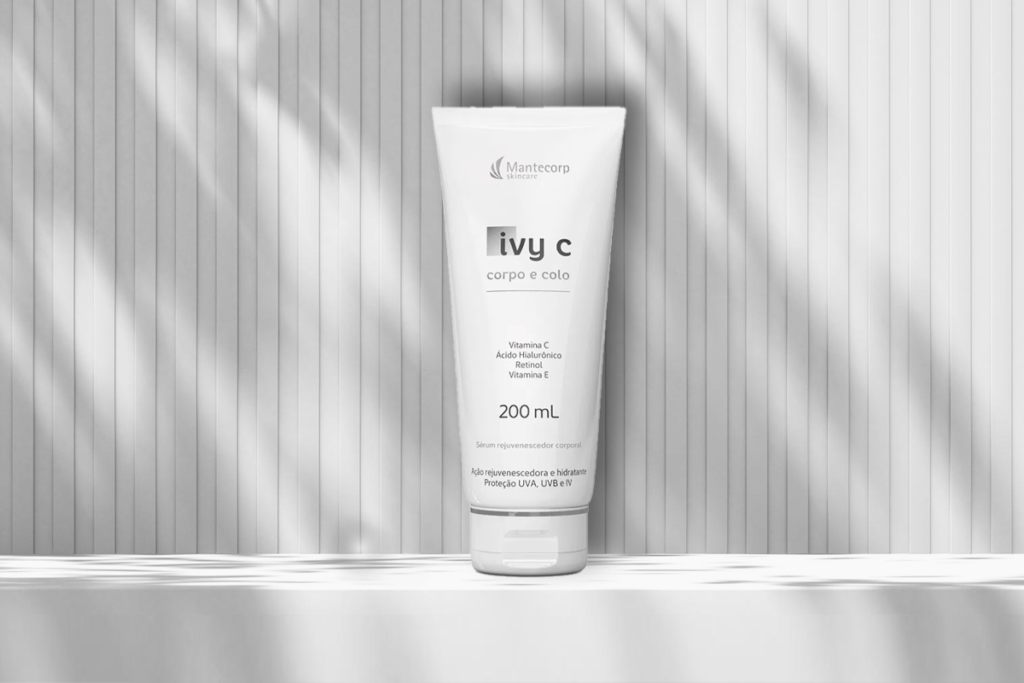 Ivy C Corpo e Colo: sérum rejuvenescedor da Mantercorp