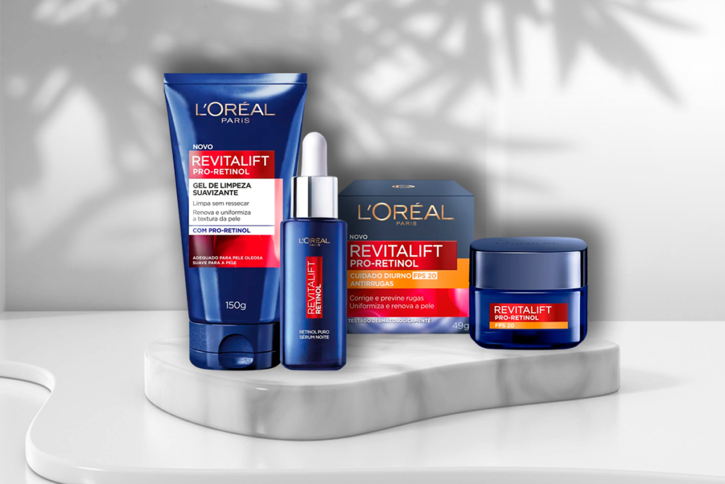 Linha Revitalift Retinol L’Oréal Paris