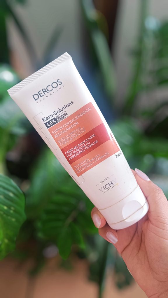 Resenha Condicionador Vichy Dercos Kera Solutions