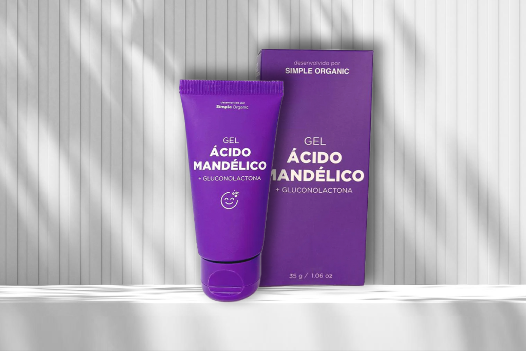 Resenha Gel Ácido Mandélico Simple Organic