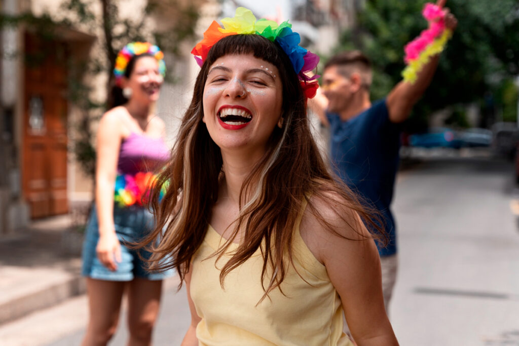 Maquiagem para o Carnaval