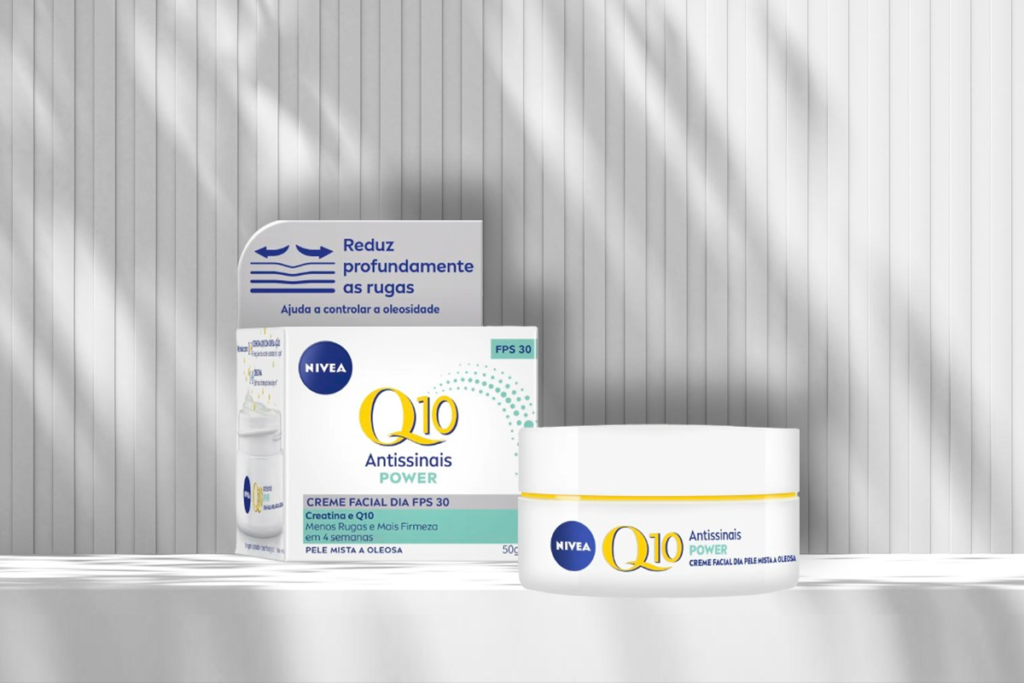 Nivea Q10 Antissinais Power Dia FPS 30: Creme Facial Dia Pele Mista a Oleosa