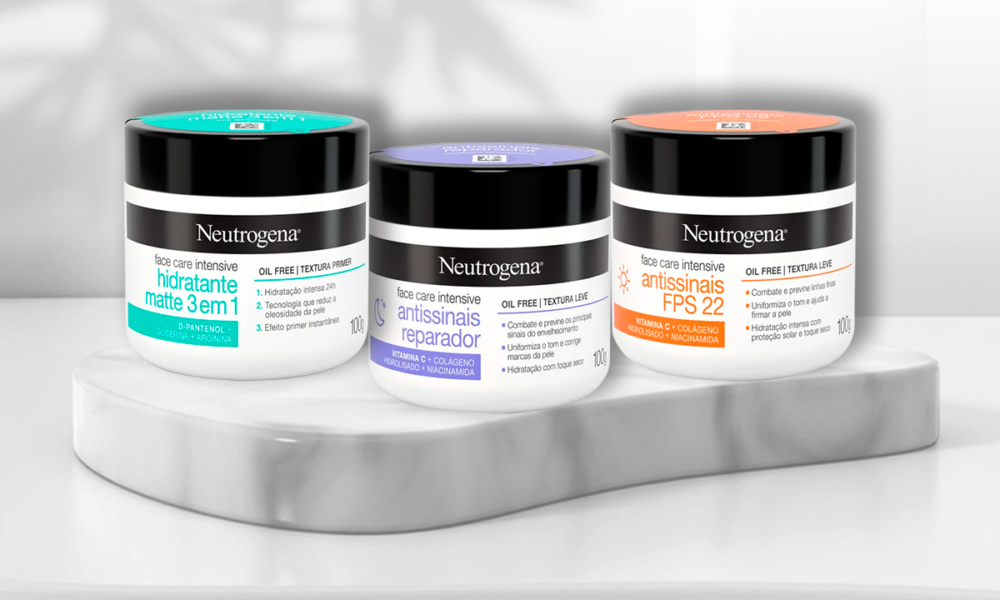 Conheça a linha completa Neutrogena Face Care Intensive