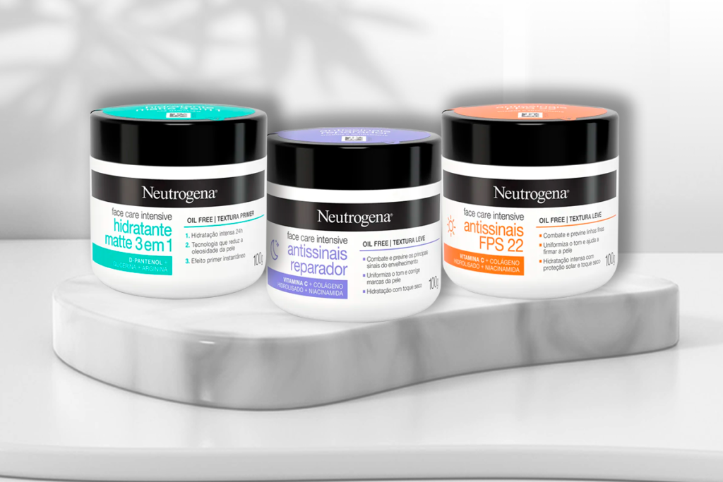 Conheça a linha completa Neutrogena Face Care Intensive