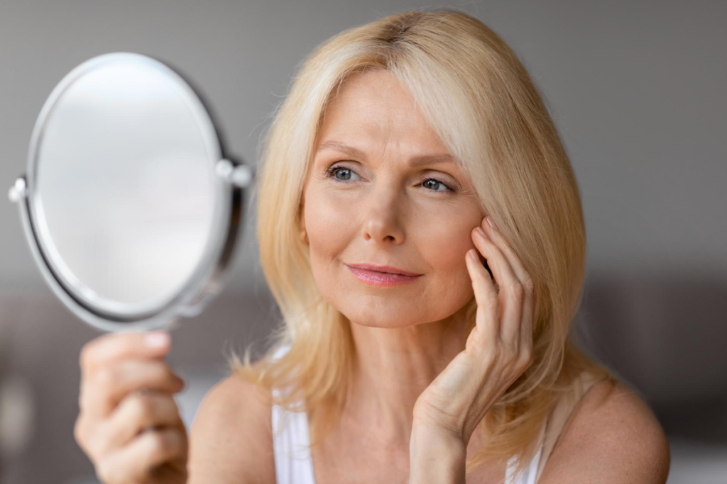 Pele na menopausa
