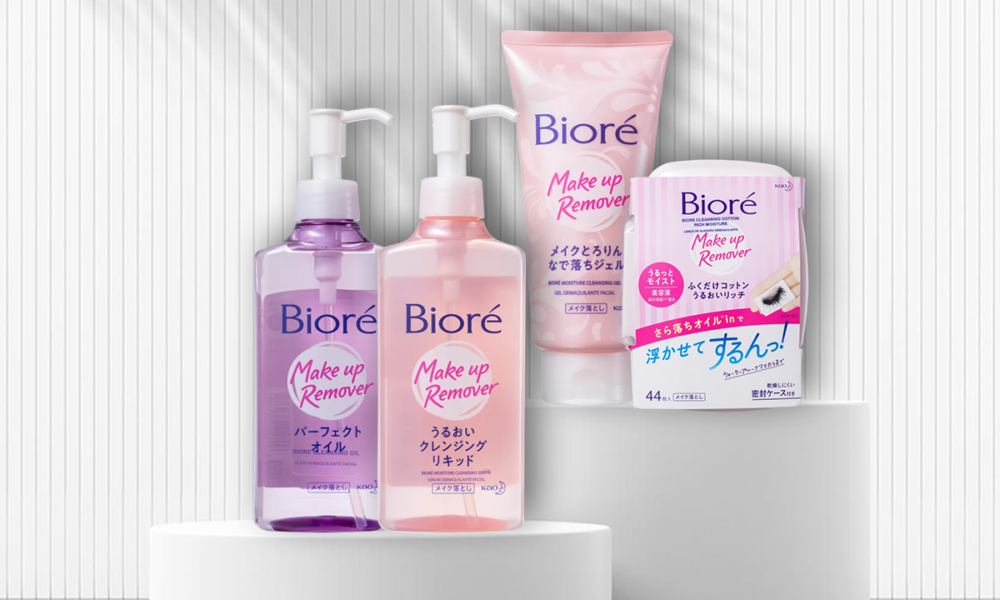 Descubra as 4 opções incríveis de demaquilante Bioré para uma Limpeza Profunda e Suave