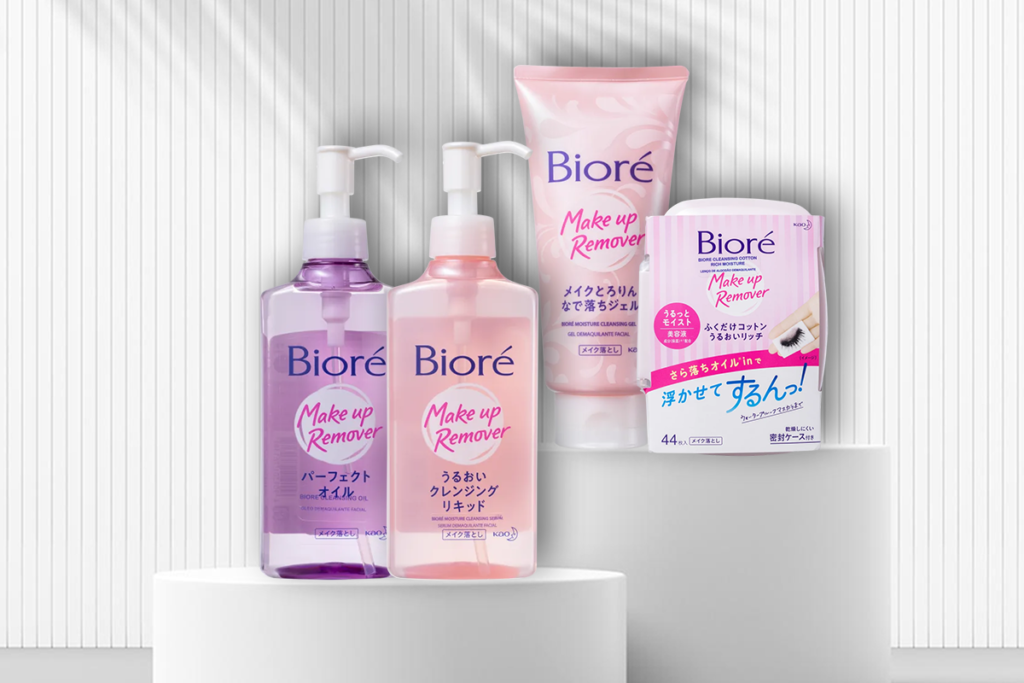 Descubra as 4 opções incríveis de demaquilante Bioré para uma Limpeza Profunda e Suave