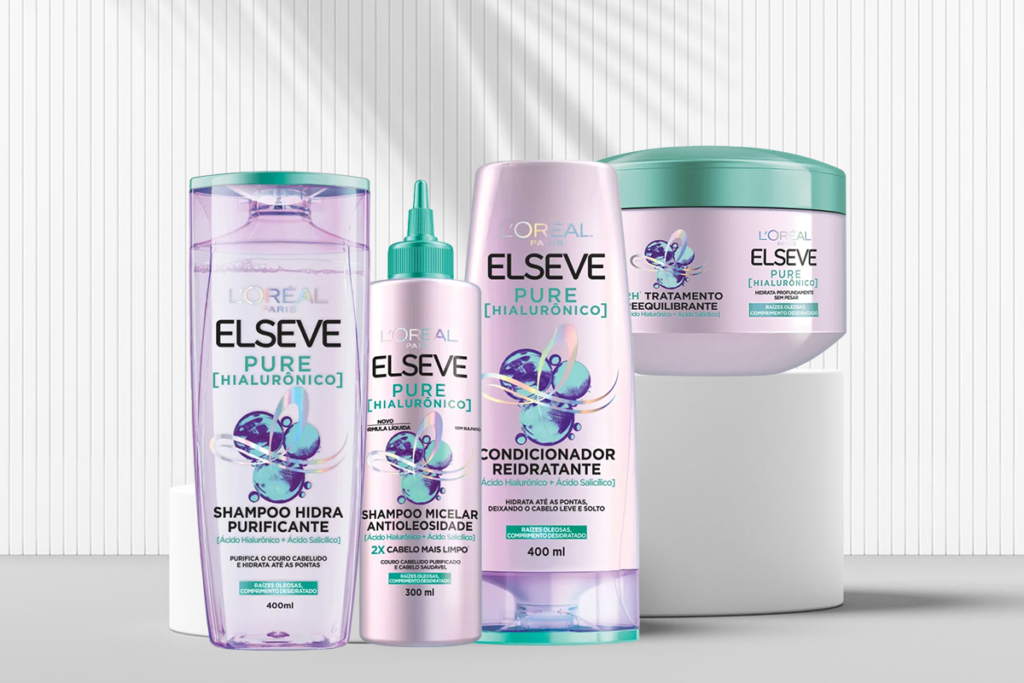 Elseve Pure Hialurônico: Conheça a Linha Completa para Cabelos Oleosos