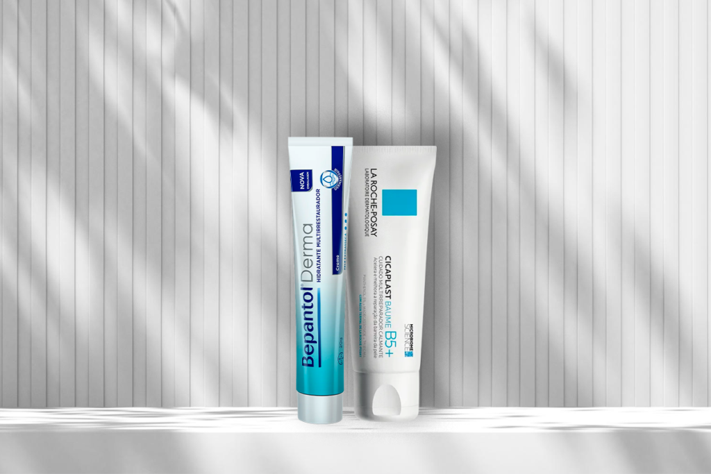 Cicaplast Baume B5+ e Bepantol Derma Creme