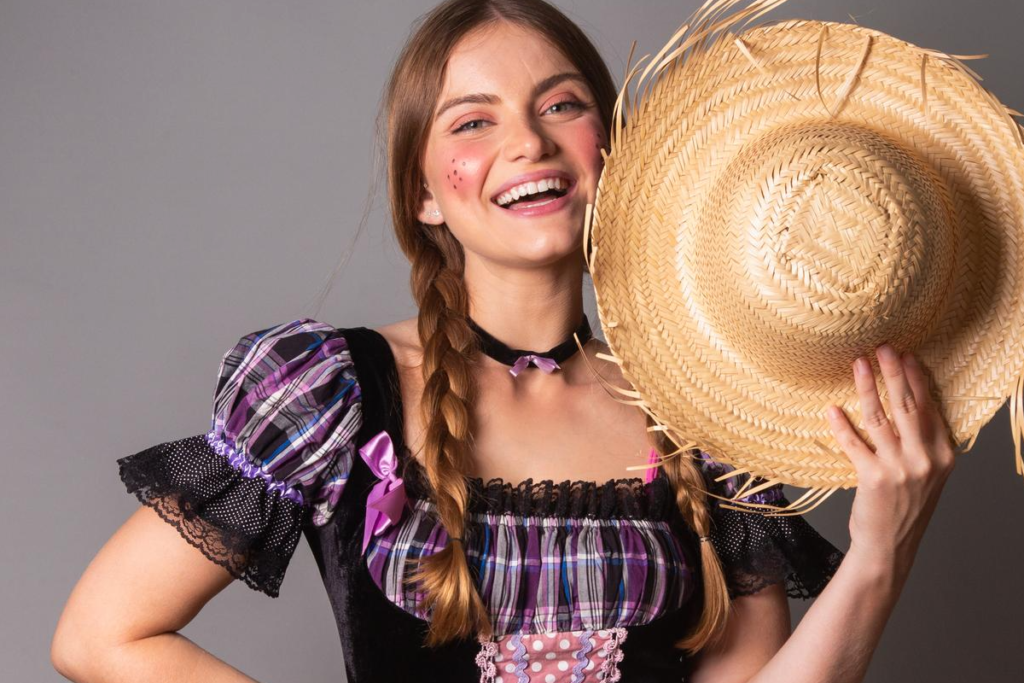 Maquiagem Simples para Festa Junina