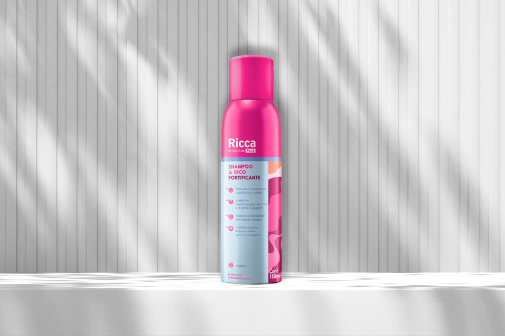 Resenha Shampoo a Seco Ricca Fortificante