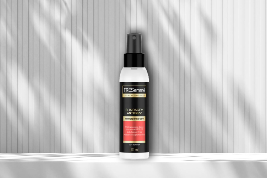 Resenha Protetor Térmico TRESemmé Blindagem Antifrizz