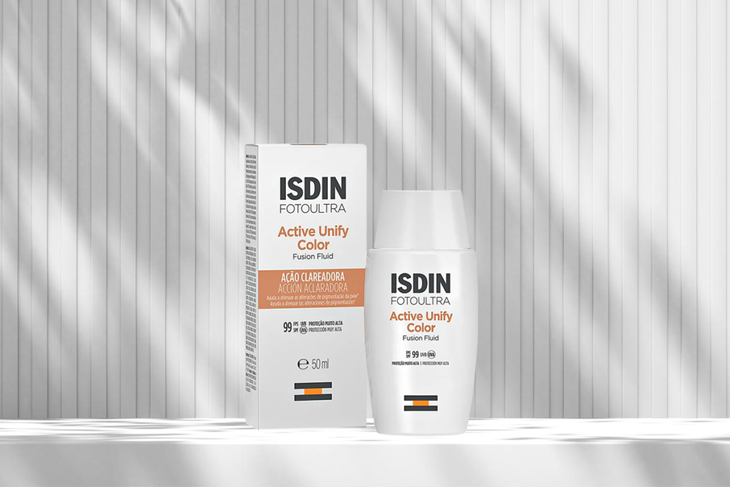 Protetor Solar FotoUltra ISDIN Active Unify Fusion Fluid FPS 99