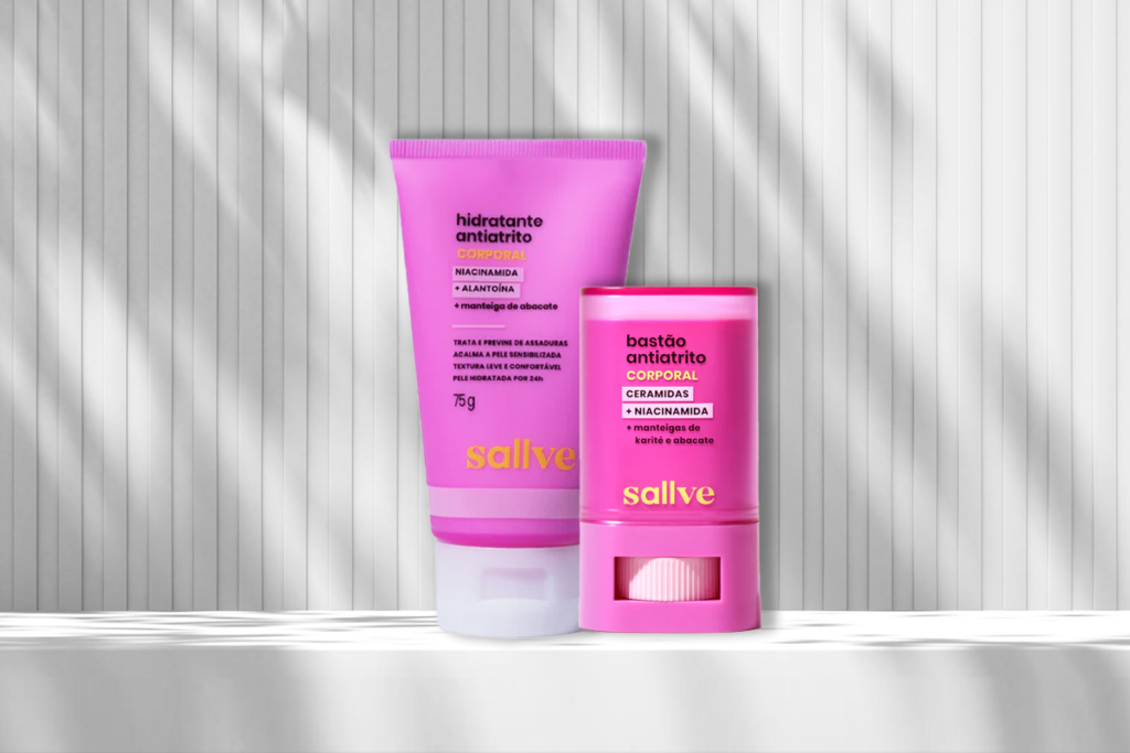 Qual a Diferença do Bastão Antiatrito Sallve x Hidratante Antiatrito Sallve