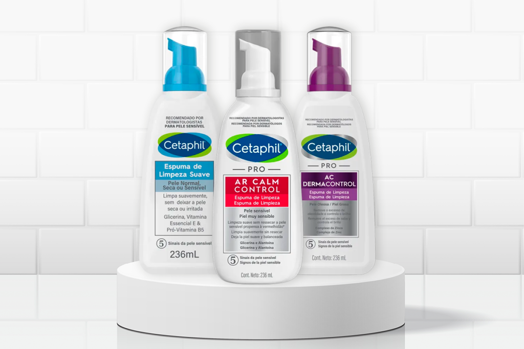 Espuma de Limpeza Cetaphil