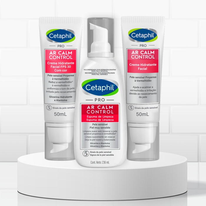 Cetaphil Pro AR Calm Control: conheça a linha completa para pele sensível Linha Cetaphil Pro AR Calm Control
