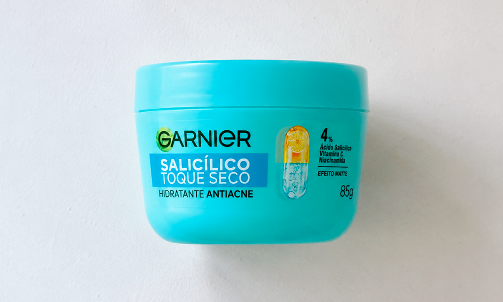 Resenha Hidratante Facial Toque Seco Antiacne Garnier