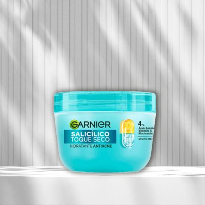 Resenha Hidratante Facial Toque Seco Antiacne Garnier
