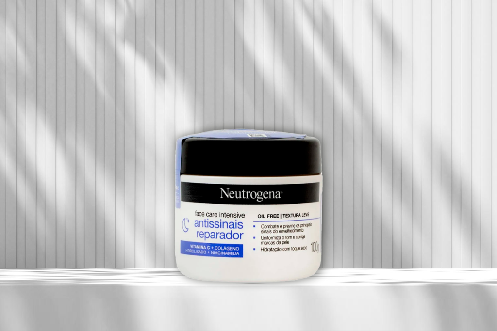 Resenha Neutrogena Face Care Intensive Antissinais Noite Reparador
