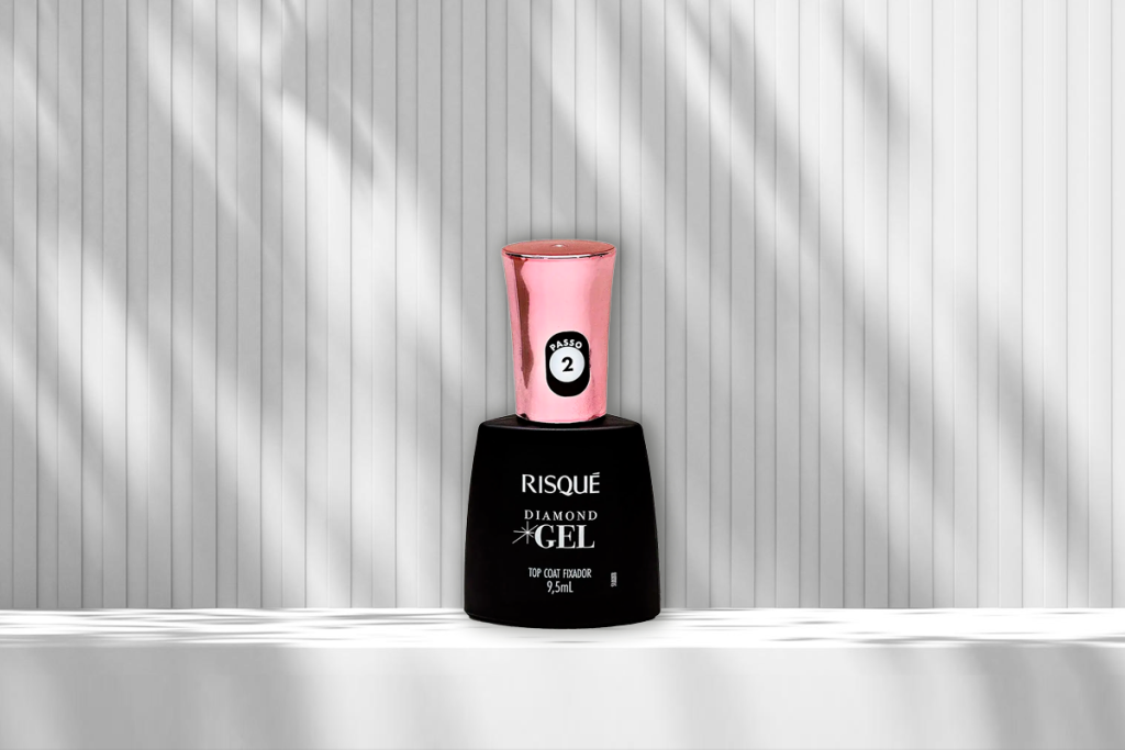 Resenha Risqué Top Coat Fixador Diamond Gel Cremoso