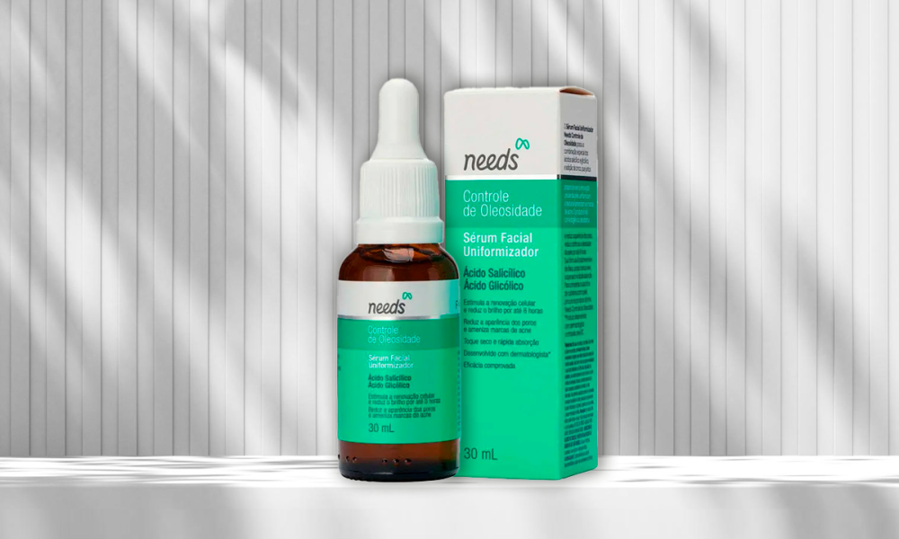 Resenha Sérum Facial Uniformizador Needs Controle de Oleosidade