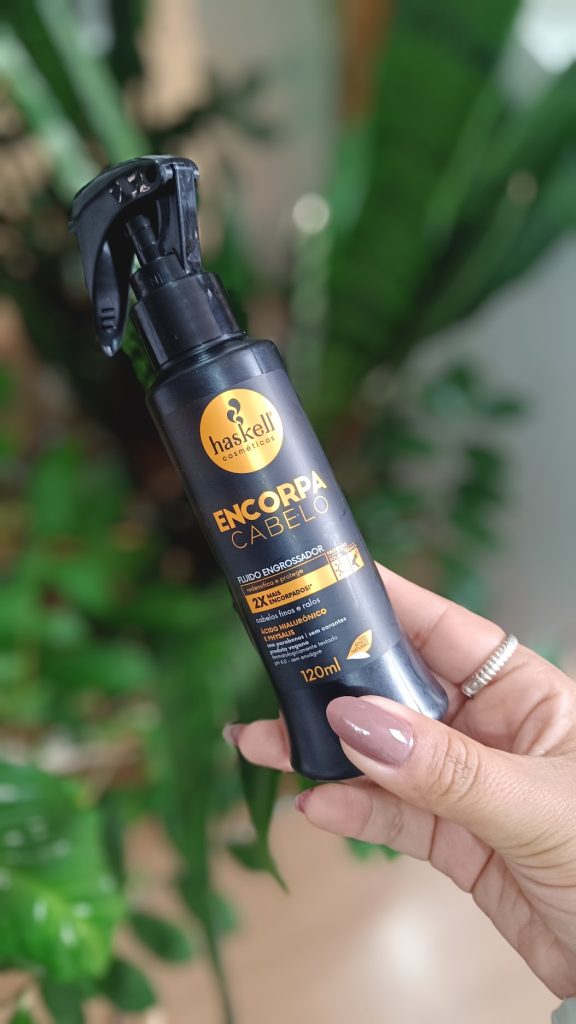 Resenha Fluído Engrossador Haskell Encorpa Cabelo