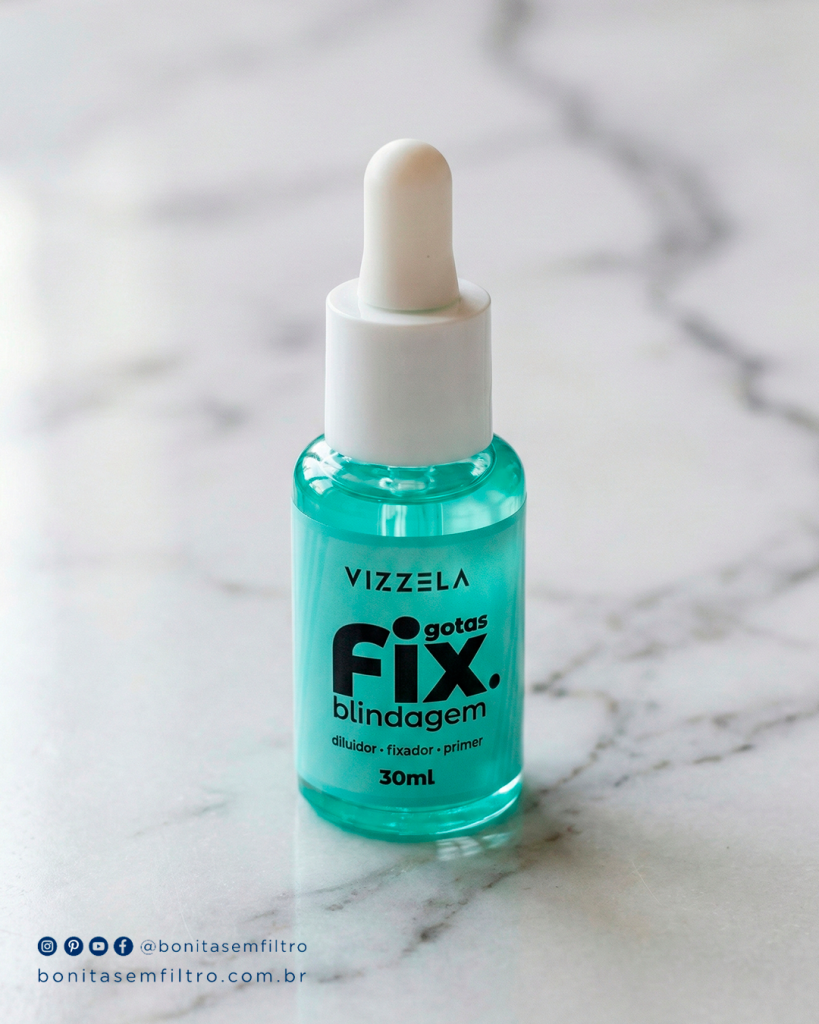Resenha Gotas FIX Blindagem Vizzela