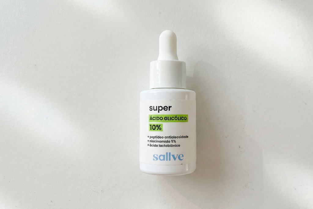 Resenha Super Ácido Glicólico 10% Sallve