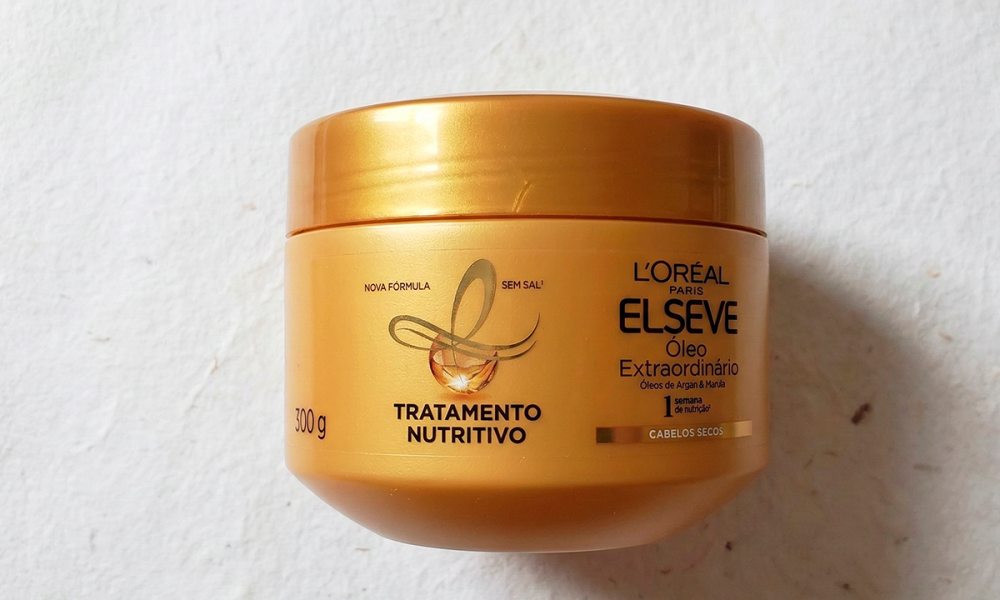 Resenha Máscara Capilar Elseve Óleo Extraordinário Nutrição Intensa