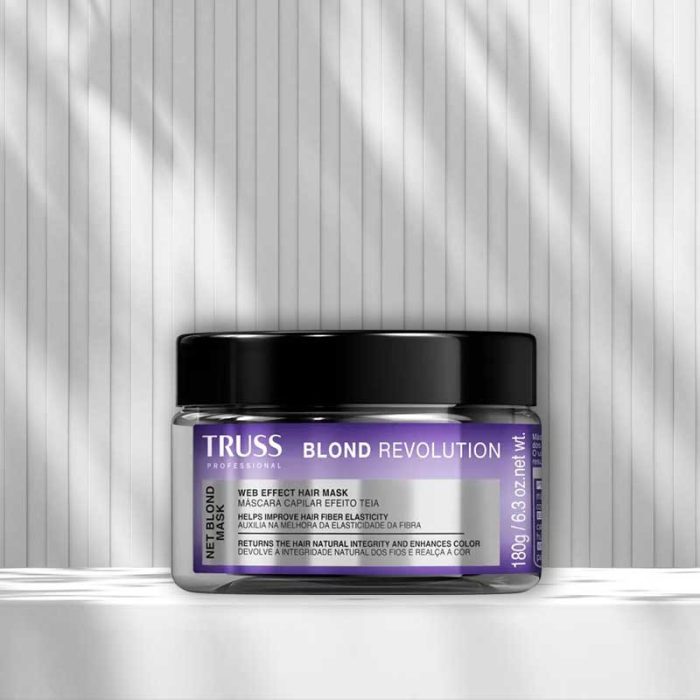 Resenha Net Blond Máscara Capilar Efeito Teia Blond Revolution Truss Resenha Net Blond Máscara Capilar Efeito Teia Blond Revolution Truss