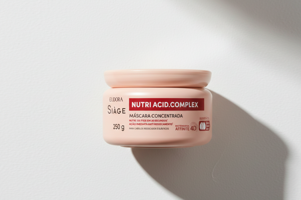 Resenha Máscara Capilar Concentrada Siàge Nutri Acid.Complex