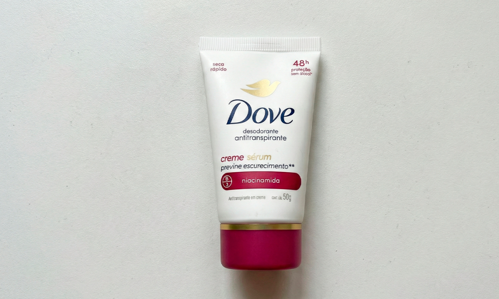 Resenha Desodorante Antitranspirante Dove Creme Sérum Previne Escurecimento