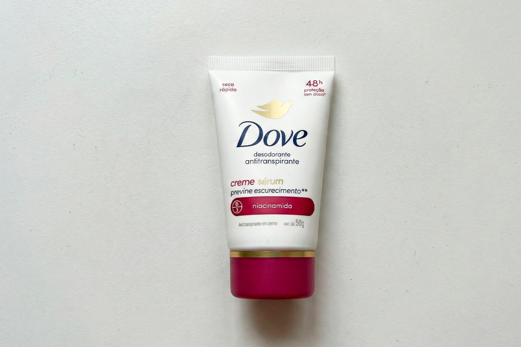 Resenha Desodorante Antitranspirante Dove Creme Sérum Previne Escurecimento