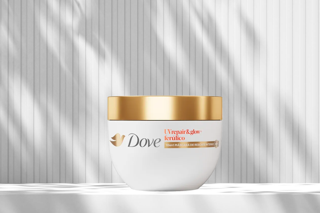 Resenha Máscara de Resgate Intenso Dove UV Repair & Glow + Ferúlico