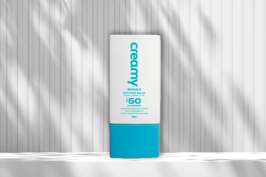 Resenha Protetor Solar Creamy Watery Fluid FPS 50